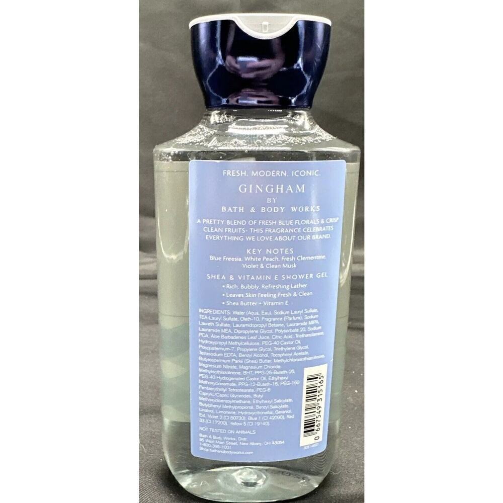 Bath and Body Works GINGHAM Shower Gel 10 fl oz / 295mL *NEW* - Picture 2 of 5